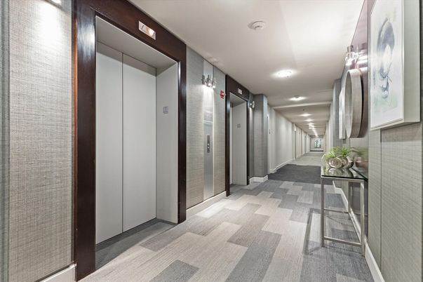 Elevator, Interior, Recessed Lighting