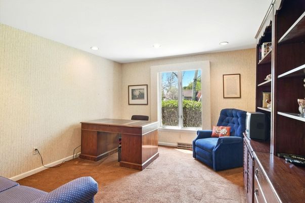 Home Office, Interior, Recessed Lighting
