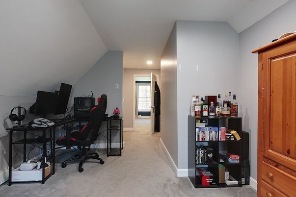 Home Office, Interior, Recessed Lighting