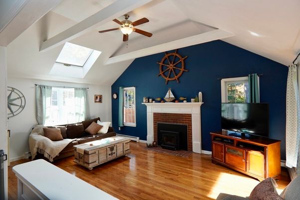 Fireplace, Interior, Living room, Wood Texture Flooring