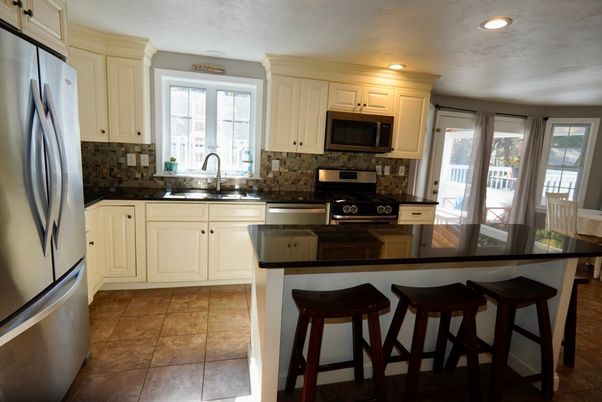 Interior, Kitchen, Recessed Lighting, Stainless Steel Appliances