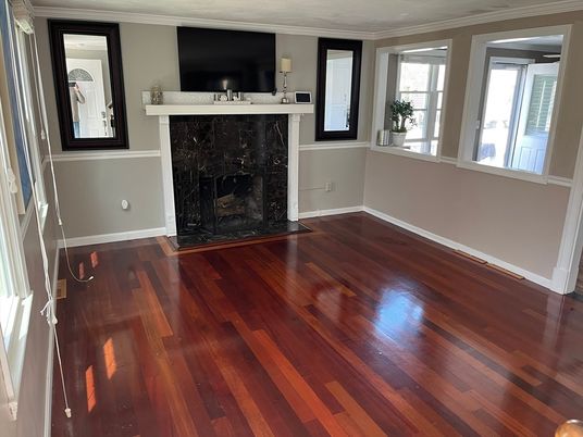 Fireplace, Interior, Wood Texture Flooring