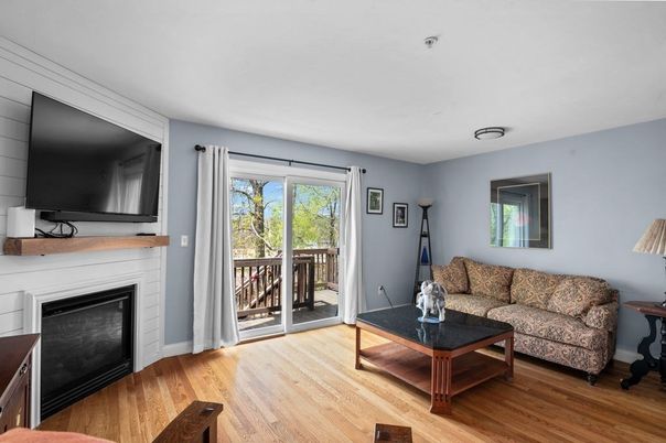 Fireplace, Interior, Living room, Wood Texture Flooring
