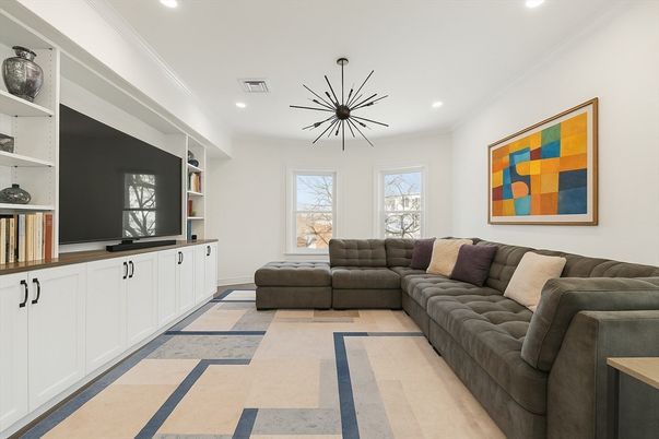 Interior, Living room, Pendant Lights, Recessed Lighting