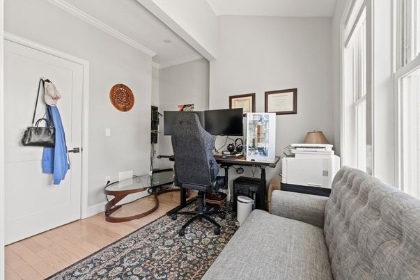 Home Office, Interior, Wood Texture Flooring