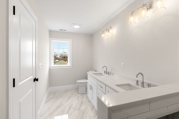 Bathroom, Dual Sink Vanities, Interior, Marble