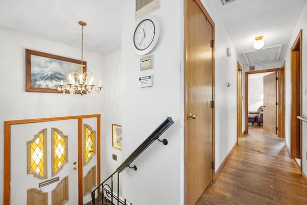 Chandelier, Interior, Wood Texture Flooring
