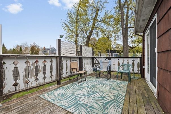 Exterior, Wood Texture Flooring