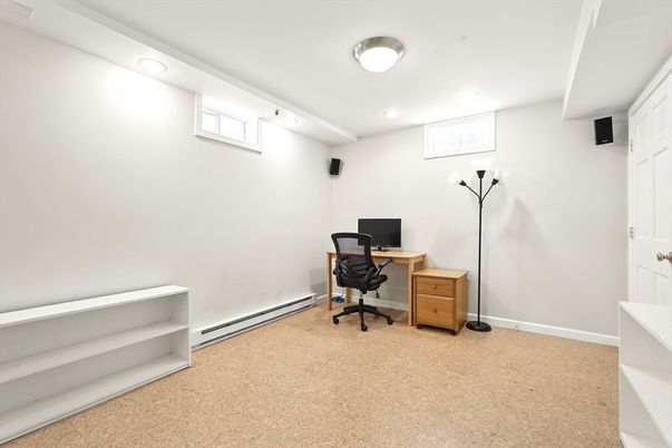 Home Office, Interior, Recessed Lighting