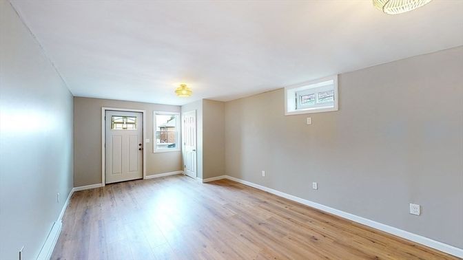 Empty room, Interior, Wood Texture Flooring