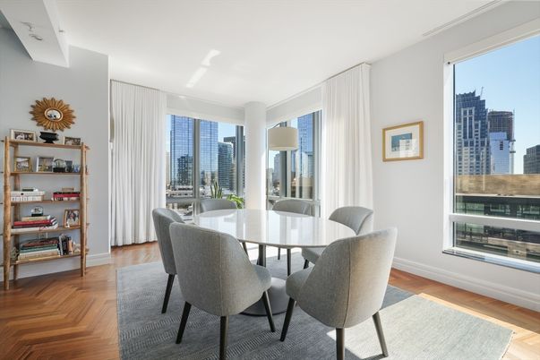 Dining room, Interior, Wood Texture Flooring