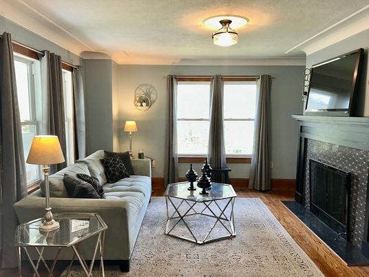 Fireplace, Interior, Living room, Wood Texture Flooring