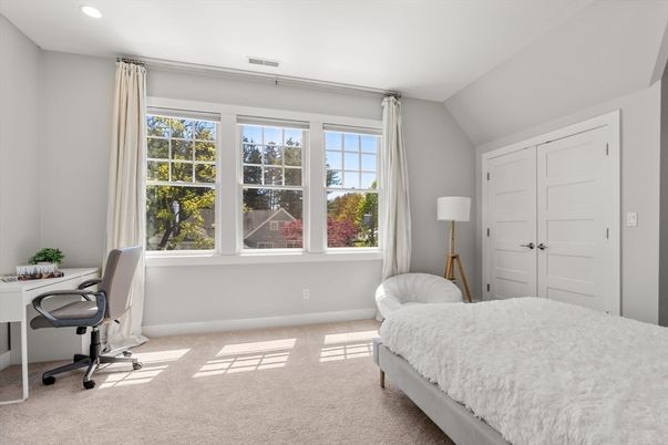 Bedroom, Home Office, Interior, Recessed Lighting