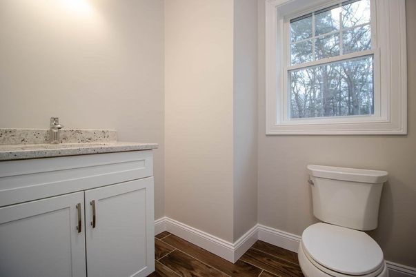 Bathroom, Interior, Wood Texture Flooring