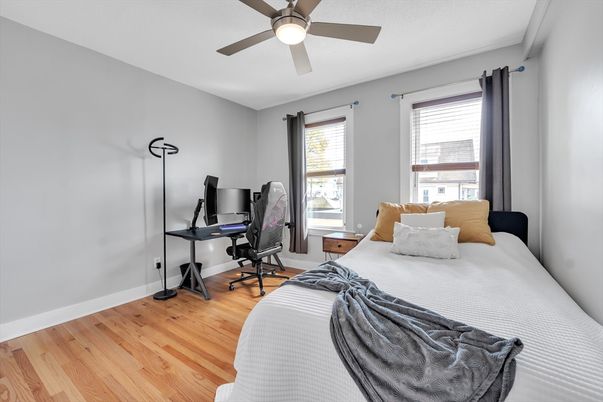 Bedroom, Home Office, Interior, Wood Texture Flooring