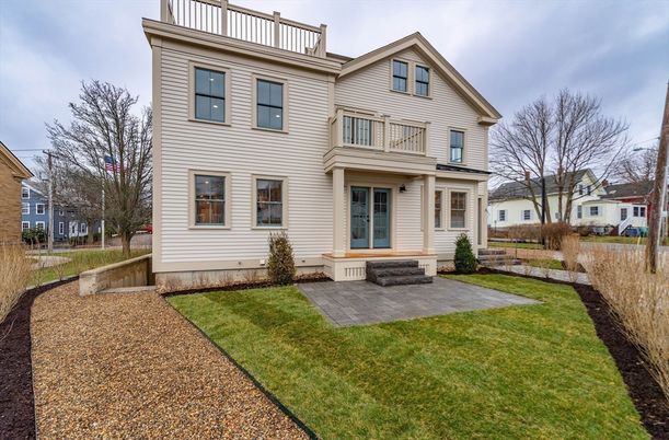Backyard, Exterior, Facade, Farmhouse