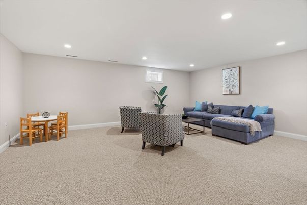 Dining room, Interior, Living room, Recessed Lighting