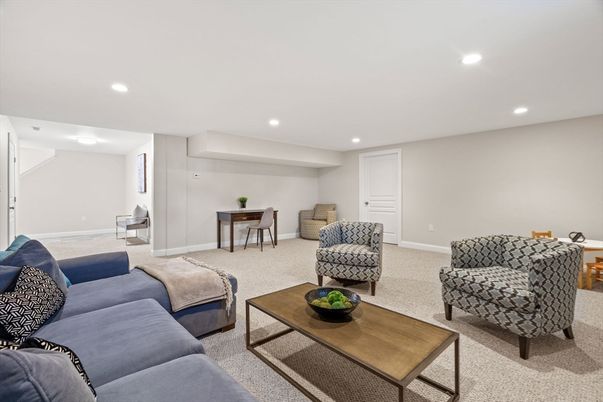 Dining room, Interior, Living room, Recessed Lighting