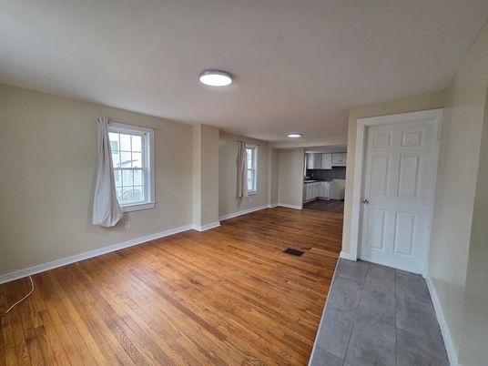Empty room, Interior, Kitchen, Wood Texture Flooring