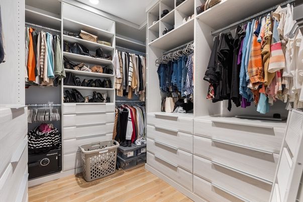 Interior, Recessed Lighting, Walk-in Closets, Wood Texture Flooring