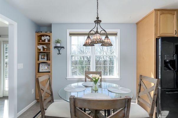 Dining room, Interior, Pendant Lights