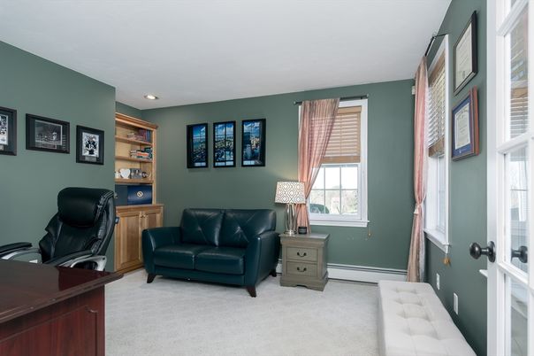 Home Office, Interior, Recessed Lighting