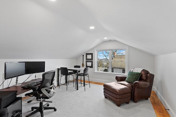 Home Office, Interior, Recessed Lighting