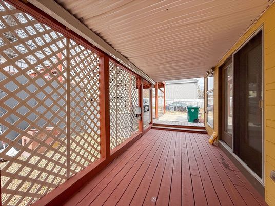 Exterior, Wood Texture Flooring