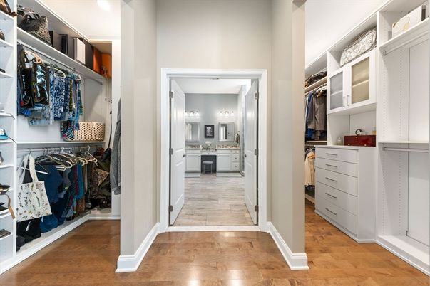 Interior, Walk-in Closets, Wood Texture Flooring
