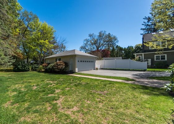 Backyard, Detached Garage, Exterior