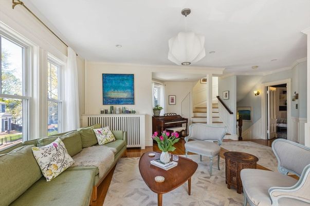 Interior, Living room, Pendant Lights, Piano
