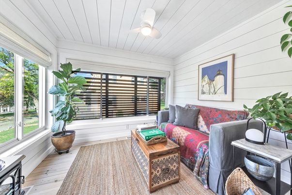 Interior, Sun Room, Wood Texture Flooring
