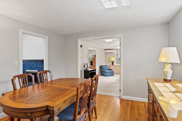 Dining room, Interior, Wood Texture Flooring