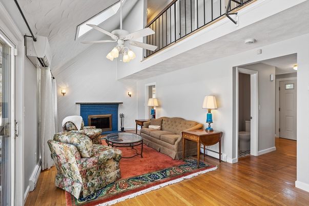 Fireplace, Interior, Living room, Wood Texture Flooring
