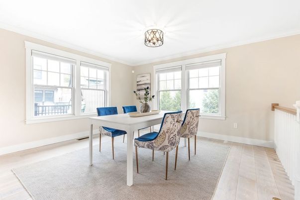 Dining room, Interior, Wood Texture Flooring
