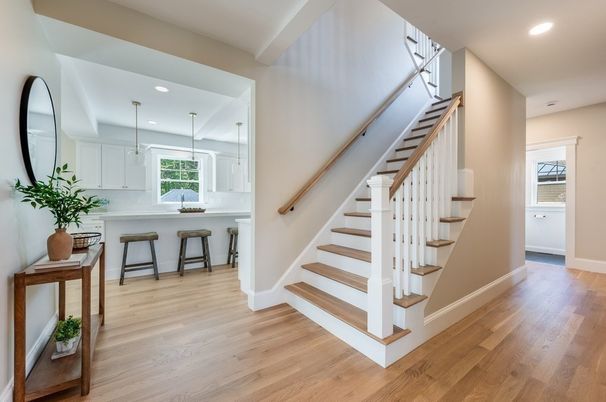 Interior, Pendant Lights, Recessed Lighting, Wood Texture Flooring