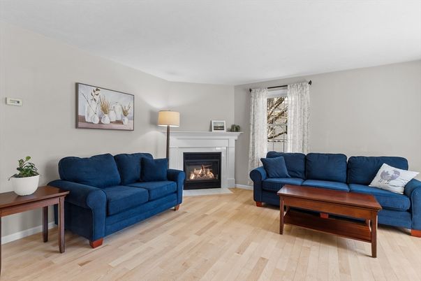 Fireplace, Interior, Living room, Wood Texture Flooring