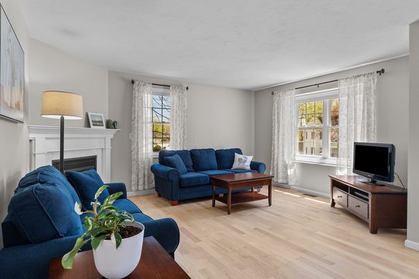 Fireplace, Interior, Living room, Wood Texture Flooring