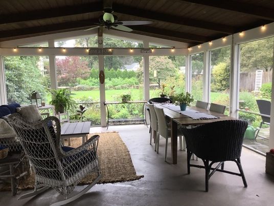 Dining room, Interior, Sun Room, Wooden Beams, Wooden Ceilings