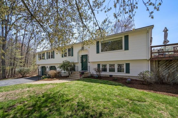 Attached, Backyard, Exterior, Facade, Raised Ranch