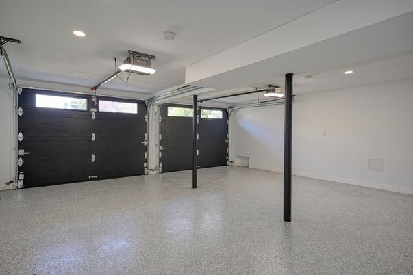 Garage, Interior, Recessed Lighting