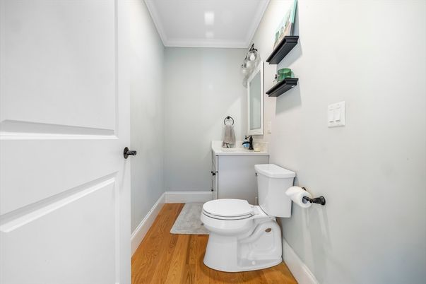 Bathroom, Interior, Wood Texture Flooring