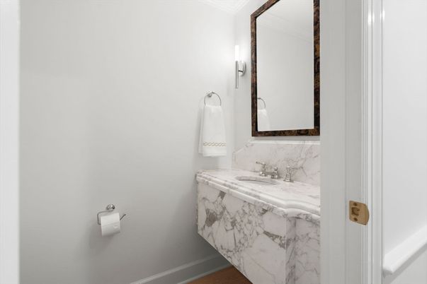 Bathroom, Interior, Marble Walls