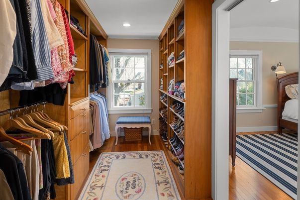 Interior, Recessed Lighting, Walk-in Closets, Wood Texture Flooring