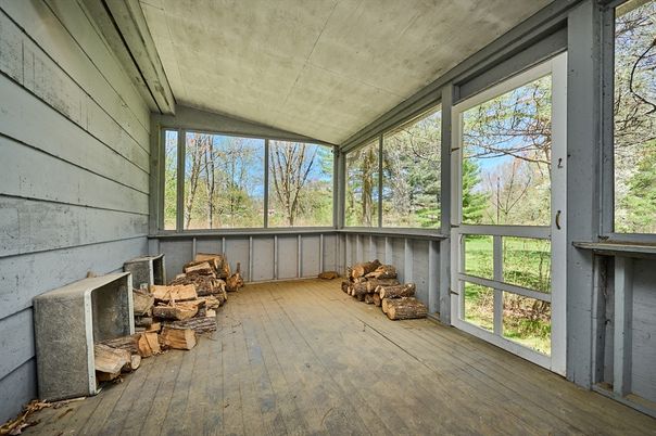 Interior, Sun Room, Wood Texture Flooring