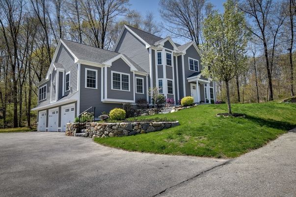 Attached, Backyard, Exterior, Facade, Farmhouse