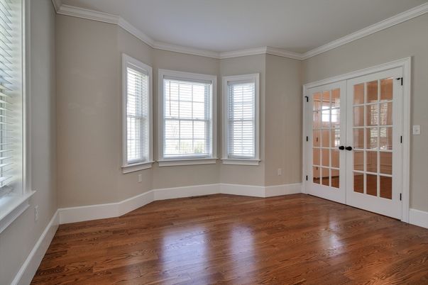 Empty room, Interior, Wood Texture Flooring