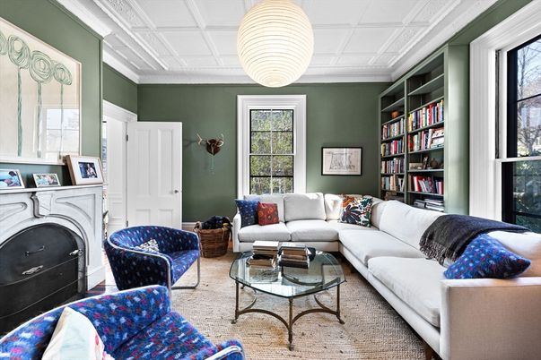 Fireplace, Interior, Living room, Pendant Lights