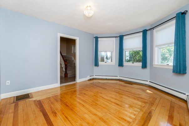 Empty room, Interior, Wood Texture Flooring