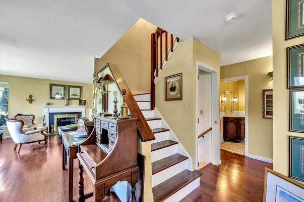 Fireplace, Interior, Living room, Piano, Wood Texture Flooring